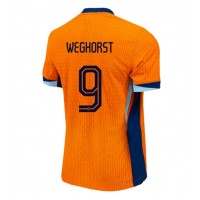 Niederlande Wout Weghorst #9 Fußballbekleidung Heimtrikot EM 2024 Kurzarm